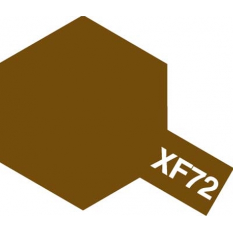 81772 Tamiya Краска акриловая матовая XF-72 Brown/JGSDF  10мл.