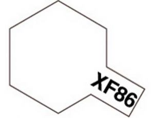 81786 Tamiya Краска акриловая матовая XF-86 Flat Clear (Матовый лак) 10мл.