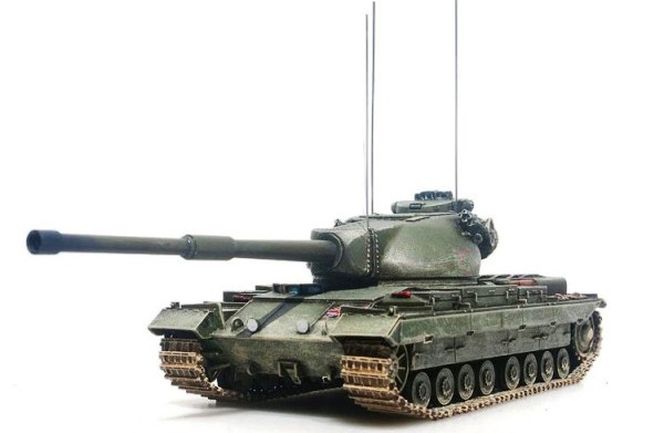 89009 Panzerstahl Британский танк FV 214 Conqueror MK.II  Масштаб 1/72