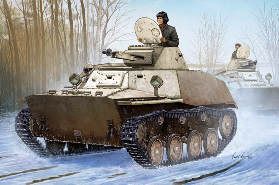 Сборная модель 83826 Hobby Boss Советский танк Т-40С 
