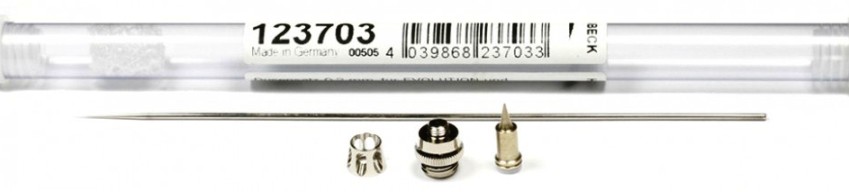 123703 Harder&Steenbeck Комплект распылительный - 0,2мм для Evo/Focus/Grafo