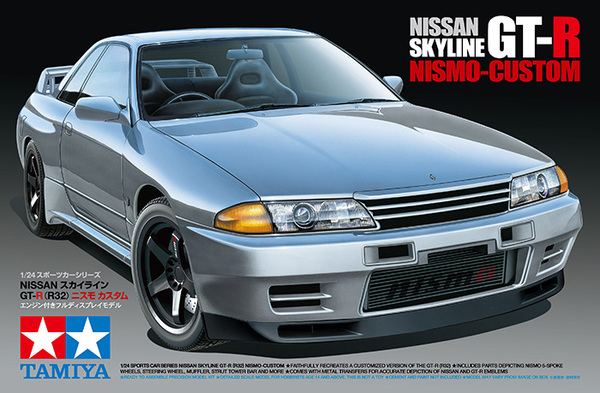 24341 Tamiya Автомобиль Nissan Skyline GT-R (R32) - Nismo-Custom 1/24