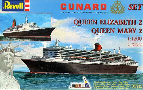 05712 Revell Подарочный набор корабль "Cunard Line"                                                             ¶