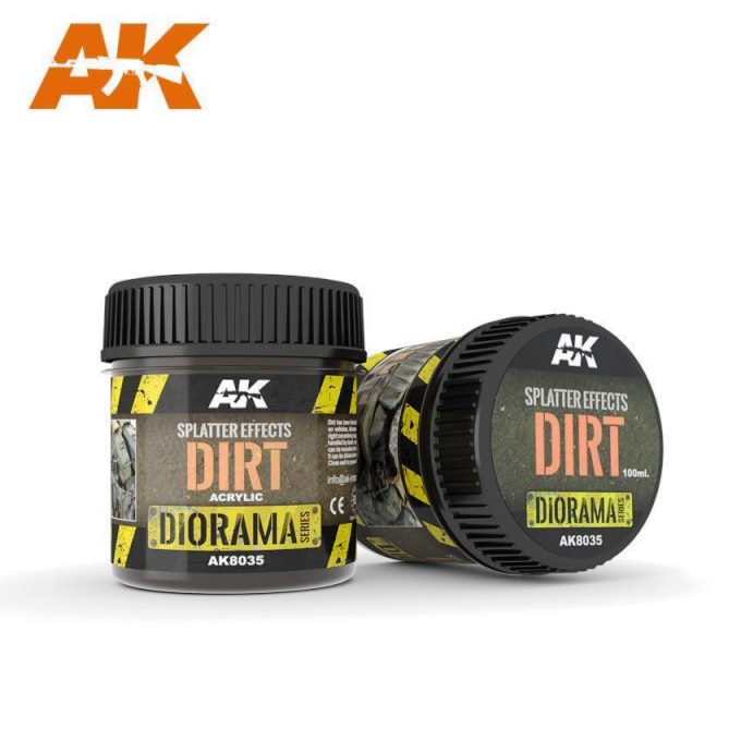 AK8035 AK Interactive Брызги грязи (Splatter Effects Dirt) 100мл