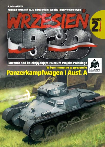 002 First To Fight Немецкий танк Pz.Kpfw. I Ausf.A Масштаб 1/72