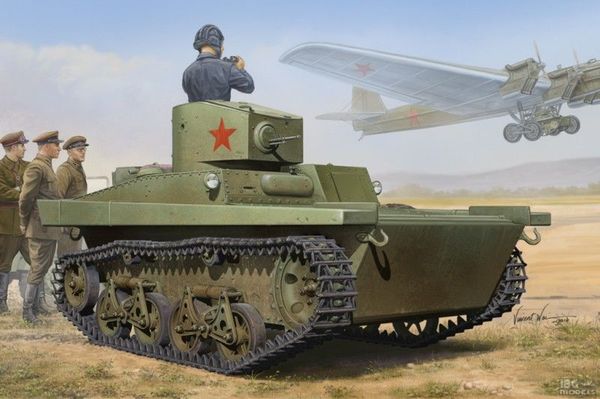 Сборная модель 83821 Hobby Boss Советский танк Т-37А