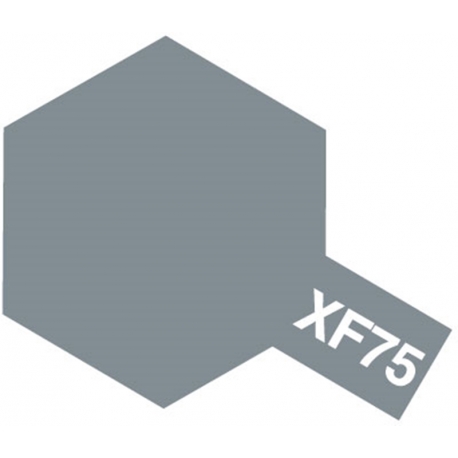 81775 Tamiya Краска акриловая матовая XF-75 IJN Gray (Kure Arsenal) 10мл.