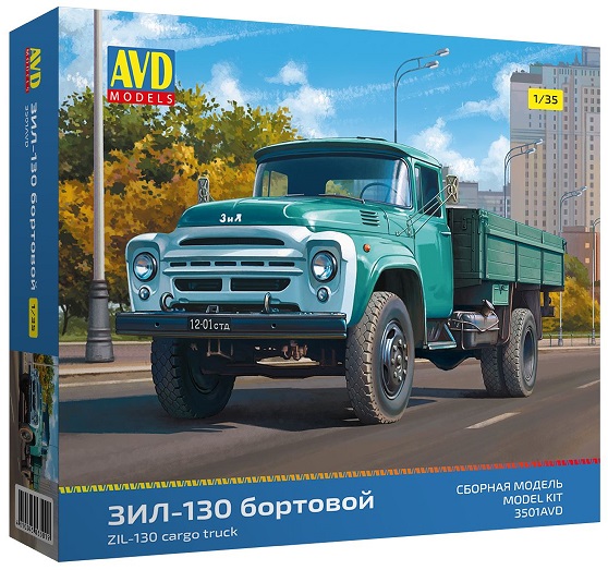 3501AVD AVD Models Автомобиль ЗиЛ 130 Бортовой 1/35