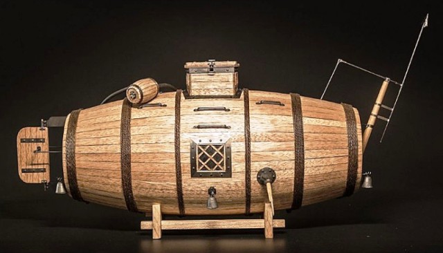 102 Wooden Кит Потаенное судно Ефима Никонова 1721 год Масштаб 1/35