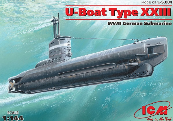S.004 ICM Германская подводная лодка U-Boat Type XXIII 1/144
