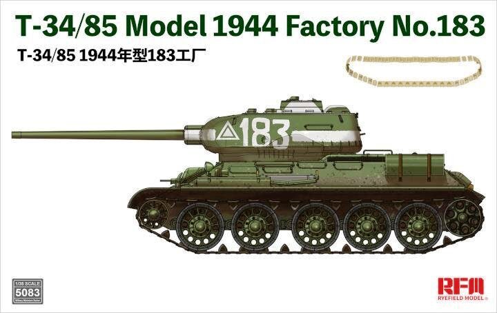 5083 RFM Танк Т-34/85 1944 года (Завод 183) 1/35