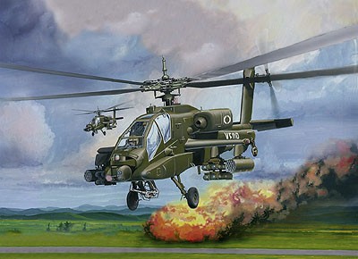 06704 Revell Вертолет AH-64 Apache (MiniKit)