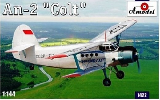 1422 Amodel Самолет An-2 "Colt" Масштаб 1/144