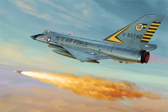 01682 Trumpeter Американский самолёт F-106A Delta Dart 1/72