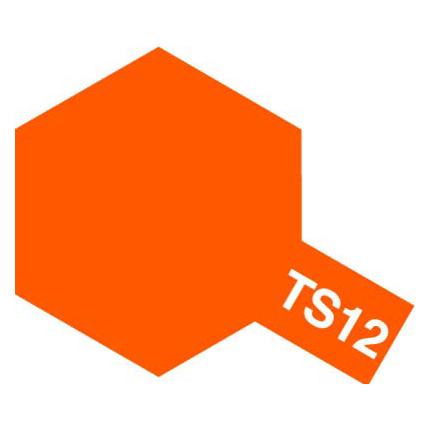 85012 Tamiya Краска-спрей TS-12 Orange 100мл