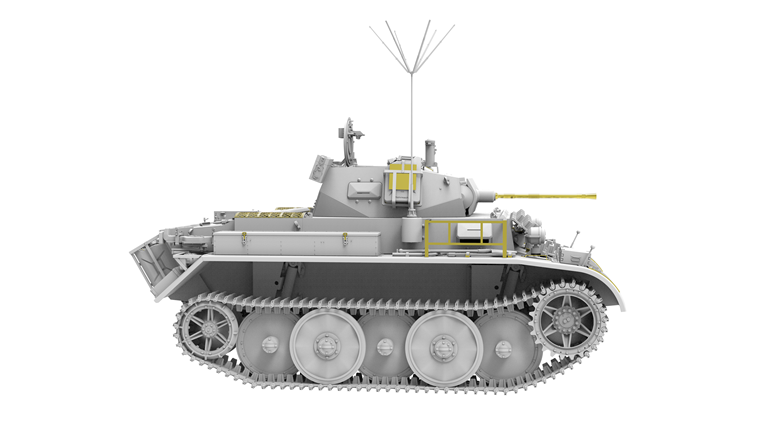 BT-018 Border Model Танк Pz.Kpfw II Ausf.L Luchs (поздняя версия) 1/35