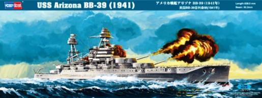 86501 Hobby Boss Американский линейный корабль Arizona BB-39 (1941 год) Масштаб 1/350