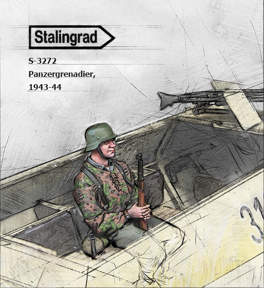 3272 Stalingrad Панцергренадер (1943-44гг) 1/35