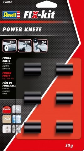 39084 Revell Супершпатлевка Fix-kit Power-Knete 30 гр
