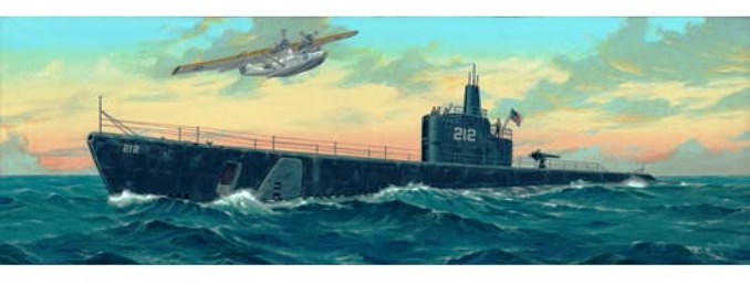 05905 Trumpeter Подводная лодка GATO SS-212 1941 г 1/144