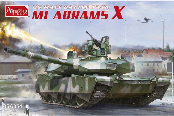 35A054 Amusing Hobby Танк M1 Abrams X 1/35