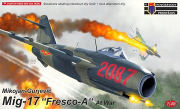 4826 Kovozavody Prostejov Самолёт Mig-17 "Fresco-A" 1/48