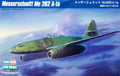 80369 Hobby Boss Самолет Messerschmitt Me-262 A-1A 1/48