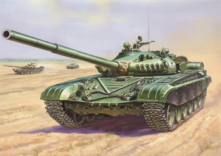 Сборная модель 3552 Звезда Советский Танк Т-72А 