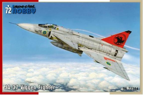72384 Special Hobby Самолет JA-37 Viggen Fighter 1/72