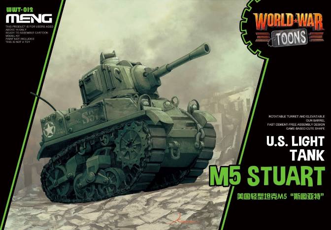 WWT-012 MENG Model Танк M5 Stuart