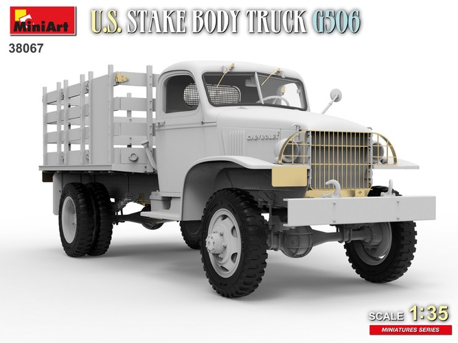 38067 MiniArt Грузовой автомобиль U.S. Stake Body Truck G506 1/35