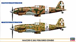 H00992 Hasegawa Итальянский истребитель Macchi C.202 Масштаб 1/72