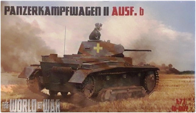 WAW007 IBG models Немецкий танк Pz.Kpfw. II Ausf. b 1/72