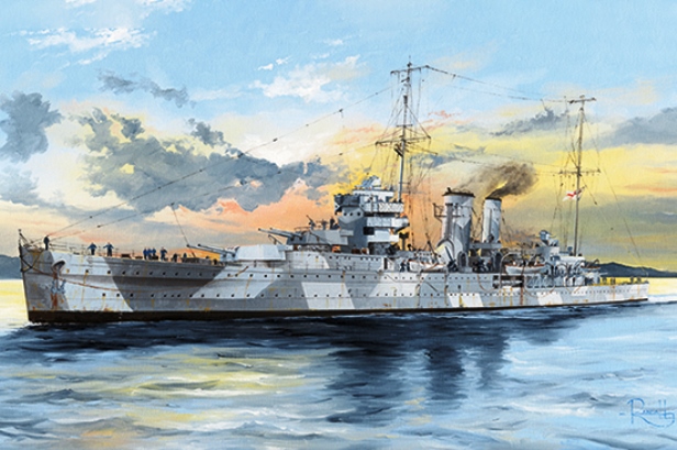 05351 Trumpeter Английский тяжелый крейсер HMS York 1/350