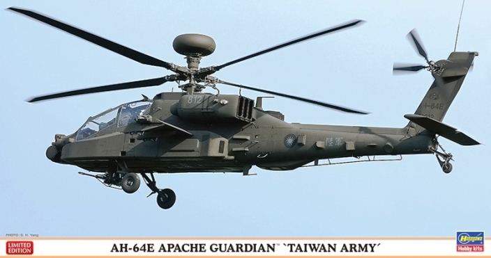 07432 Hasegawa Вертолет AH-64E Apache Guardian "Taiwan Army" 1/48