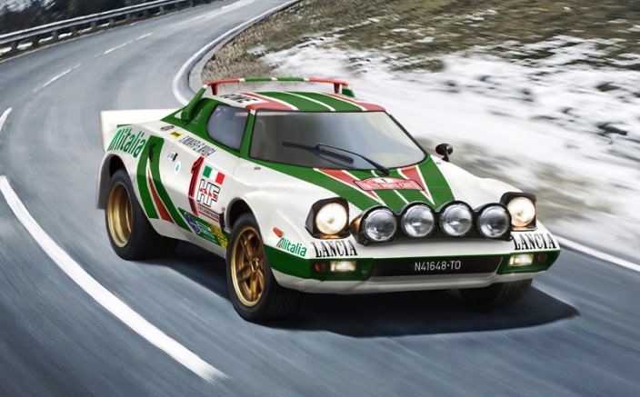 3654 Italeri Автомобиль Lancia Stratos HF 1/24