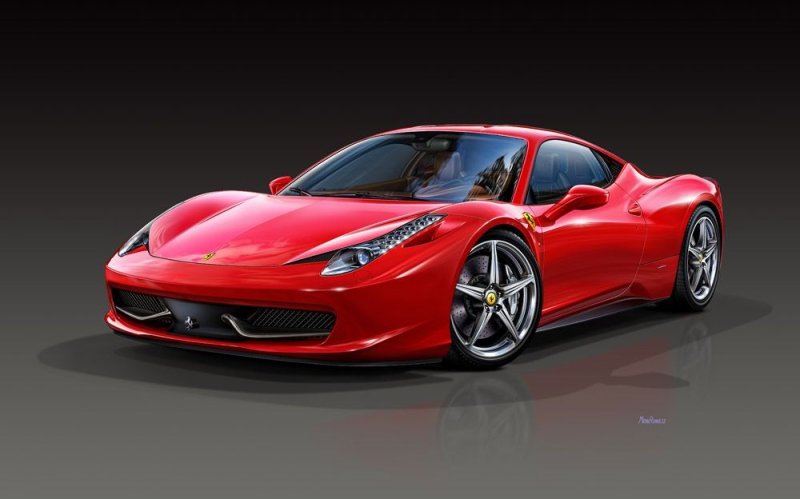 07141 Revell Автомобиль Ferrari 458 Italia 1/24