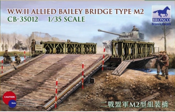 CB35012 Bronco Models Разборный мост союзников 1/35
