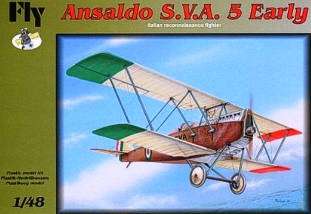 48006 Fly Итальянский самолёт-разведчик Ansaldo SVA 5 Early 1/48