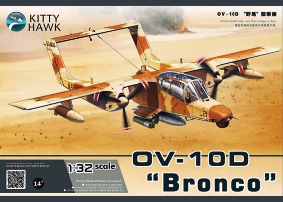 Сборная модель 32003 Bronco Kitty Hawk OV-10D 