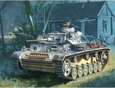 Сборная модель 7290 Dragon Нем. танк Pz.Kpfw.III Ausf.M 