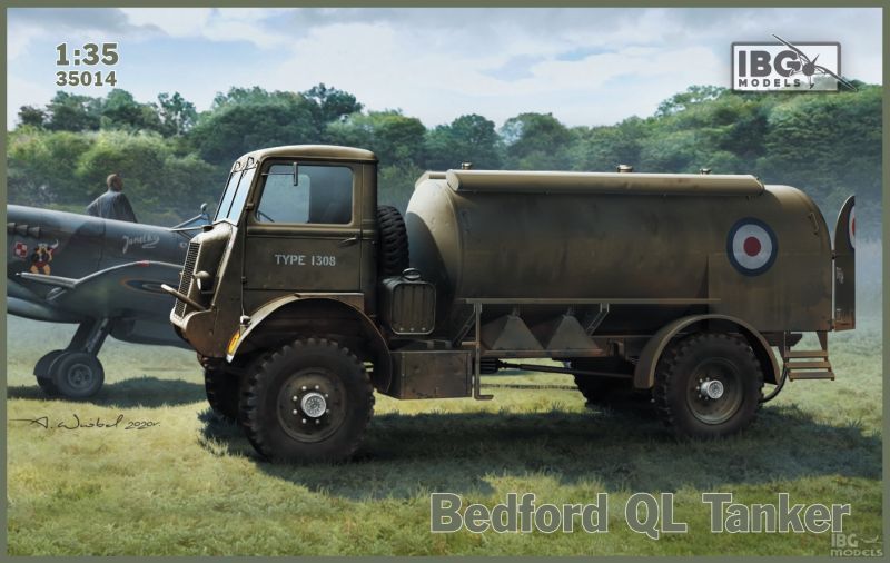 35014 IBG Models Bedford QL Tanker 1/35