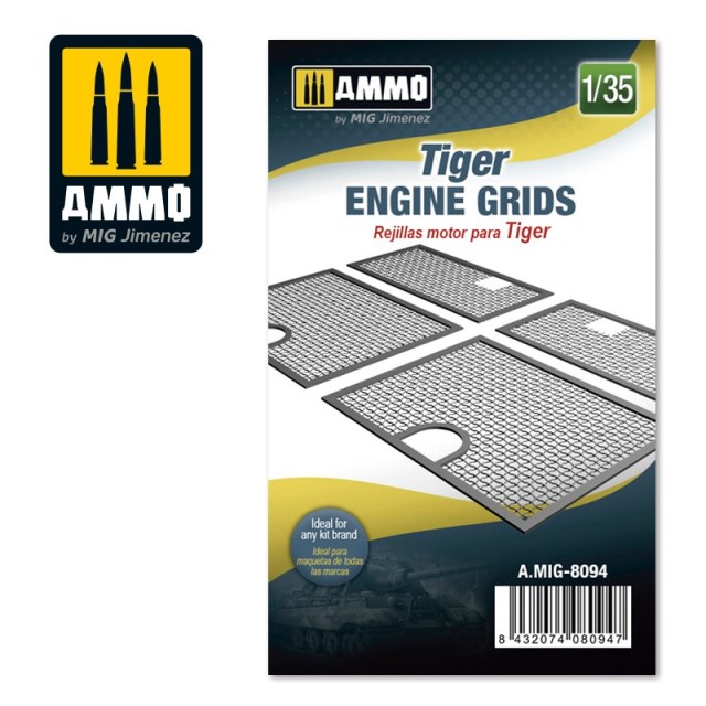AMIG8094 AMMO MIG Сетки для танка Тигр 1/35