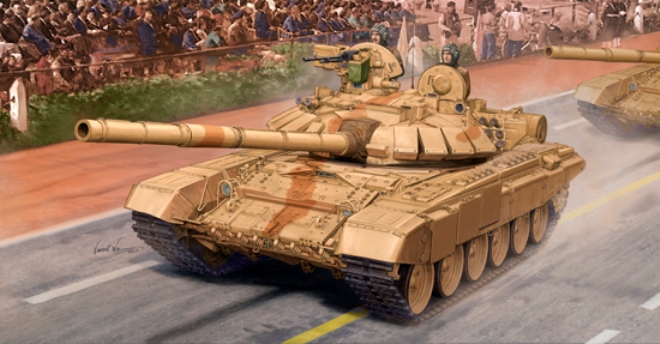 05561 Trumpeter Индийский танк Тип 90С 1/35