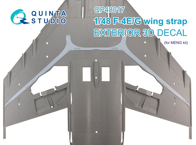 QP48017 Quinta 3D Усиливающие элементы для крыла F-4E/G (Meng) 1/48