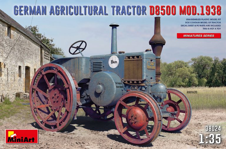 38024 MiniArt Германский сельскохозяйственный трактор D8500 1/35