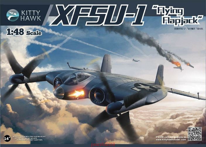 KH80135 Kitty Hawk Самолет XF5U-1 1/48