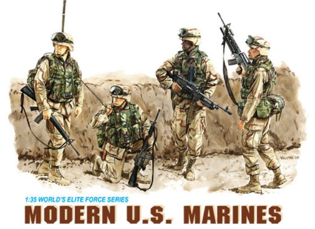 3027 Dragon Modern U.S. Marines 1/35
