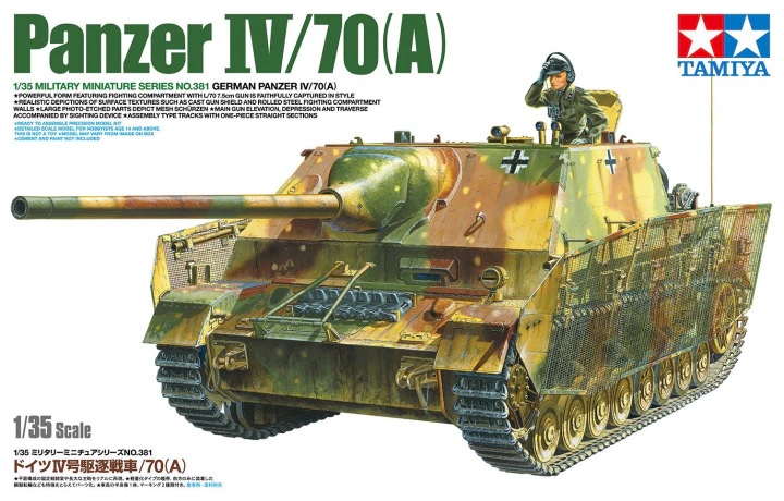35381 Tamiya Panzer IV/70(A) 1/35