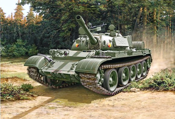 Сборная модель 03304 Revell Танк Т-55А/АМ 